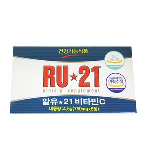 알유21 (RU-21) 6정 24갑 비타민C보충용 건강기능식품, 24개