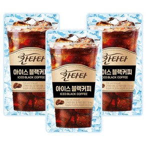 칸타타 아이스 파우치 블랙커피, 230ml, 50개