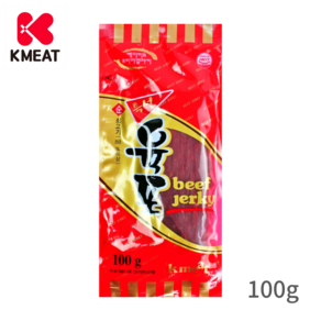 케이미트 순쇠고기 육포 100g X 15팩 (1박스), 15개