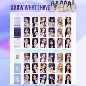 [국내 히트 상품 무료배송] 아이브 DVD 콘서트 앨범 월드투어 아이브 포카 WORLD TOUR SHOW WHATI HAVE DVD 6장 36장