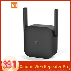 와이파이 증폭기 확장기 Xiaomi WiFi Repeate Po wi fi 300M Mi-Amplifie 네트워크 익스팬더 라우터 Powe Extende Roteado, [02] Add UK Adapte, 1개