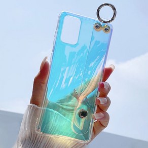 에르모사 갤럭시노트20케이스 갤럭시노트20울트라케이스 GALAXY PHONE CASE 레인보우 핸드 스트랩 케이스