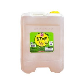 오뚜기 양조식초 18L (말통) _대용량 업소용, 1개