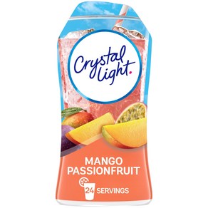 Crystal Light Sugar-Free Zero Calorie Liquid Water 크리스탈 라이트 무설탕 제로 칼로리 액체 수분 강화제 - 망고 패션푸르트 water 맛