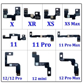 페이스 ID 플렉스 케이블 수리 도구 도트 매트릭스 얼굴 감지기 교체 데이터 버닝 쓰기 11 12 프로 미니 X XR XS 맥스용