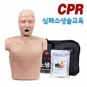 써니 한국형 심폐소생술 마네킹 단순형 CPR 교육장비