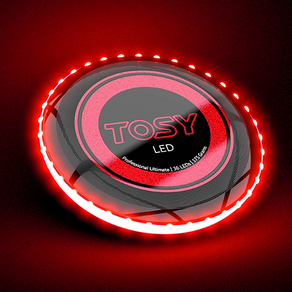 Tosy 36 LED 얼티메이트 플라잉 듀오 디스크 & 부메랑 led원반 원반던지기 플라잉디스크 캠핑놀거리 얼티밋디스크