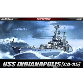 1/350 U.S.S. CA-35 인디아나폴리스 전함 프라모델(14107)