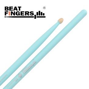 BEAT FINGERS 비트핑거스 캐나다산 하드메이플 칼라드럼스틱 5A 민트 BF-M5AW-MT, 1개