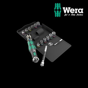 WERA 베라 수공구 8009 Zyklop Pocket Set 4 (004285) 자이클롭 포켓 세트 4 WERA TOOLS, 1개