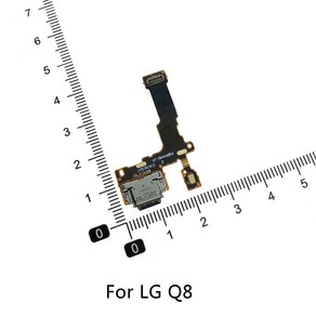 휴대폰케이블 케이블선 c타입 마이크로5핀 25핀 USB 충전 도크 커넥터 플렉스 케이블 수리 부품 LG K41S K61 Q8 V30 H930 H933 V40 ThinQ V50 용, [03] Q8, 1개