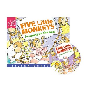 노부영 세이펜 Five Little Monkeys Jumping on the Bed (with CD), JYBooks