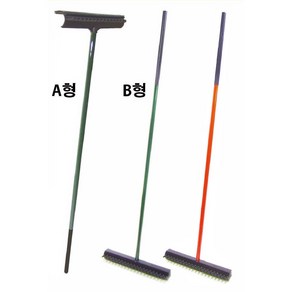 정규 골프장 벙커레이크 / 골프장 고무래 / 잔디 정리 / 벙커 정리기 / 스크린 골프 / 연습장 / 볼 밀대 / 골프공 밀대 / 골프용품, B형헤드, 녹색, 1개