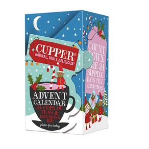 Cuppe Tea Advent Calenda 쿠퍼 티 어드벤트 캘린더 48g 24개입 2개