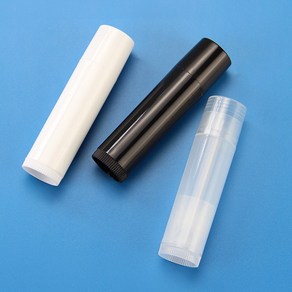 립밤 케이스 만들기 공병 용기 [천연 립스틱 몰드 재료 키트 립글로스 틴트 DIY 스틱 수제], 흰색
