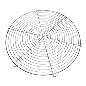 스텐 원형 채반 35cm 식힘망 진열 베이킹 쿠키