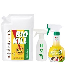 동성제약 비오킬1L + 진드기 킬 370ml / 분무기증정, 1개, 1L