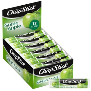 ChapStick 챕스틱 그린애플 사과 립밤 12개입