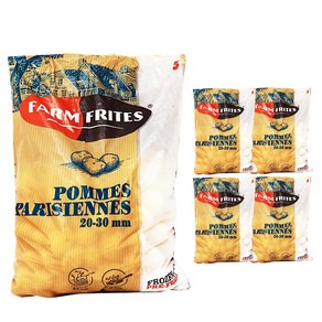 팜프리츠 포메스 파르시안 2.5Kg 대용량 알감자 냉동 한박스 (2.5Kg x 4ea) 알감, 4개