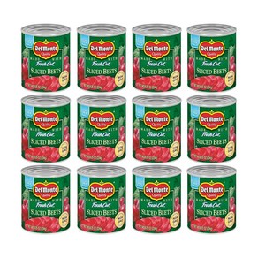 DEL MONTE FRESH CUT Canned Beets Sliced 델몬트 프레쉬컷 비트 슬라이스 베지터블, 234g, 12개