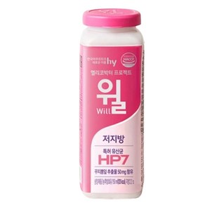 한국야쿠르트 헬리코박터 윌 저지방 150ml x 15개 /아이스발송