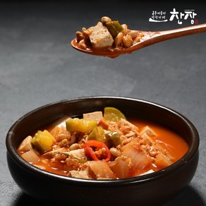 [반찬가게 찬장]신선한재료 당일제조 배송 가정식 집밥 반찬 골라담기 김치청국장, 650g, 1개