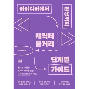 아이디어에서 완성까지 캐릭터 줄거리 단계별 가이드:웹소설 웹툰 드라마 작가를 위한 '5억뷰 스토리' 의 비결