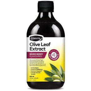 Comvita Oleuopein and Hydoxytyosol Olive Leaf Extact Mixed Bey 500mL, 1개