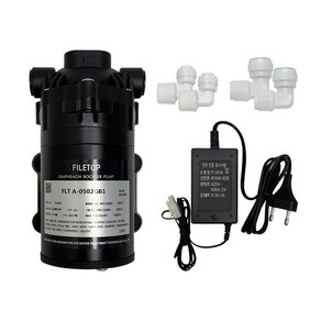 FLT A-0502GB1 SET 부스터펌프 세트 DC24V 130PSI 정수용펌프, 1개