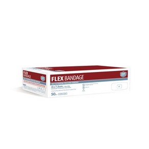 투석밴드 FLEX BANDAGE 지혈밴드 상처보호 압박밴드 50개 한통, 1개