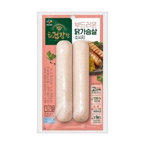 [신선] 1+1 CJ 더건강한 닭가슴살소세지 120g 트레이더스 식자재 식자재마트 대용량, 2개
