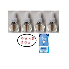 홈매트 리퀴드 제로 모기 살충제 리필 4p + 훈증기, 1개, 116ml