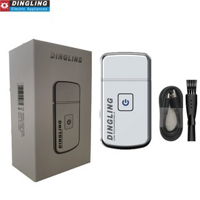 전기면도기 휴대용 건식 습식 DingLing 남성용 RSCW-5088 USB 충전 전기 면도기 미니 수염 및 트리머 왕