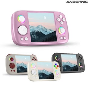 [성의샵] 앤버닉 ANBERNIC RG Cube 휴대용 게임기 WIFI스트리밍 게임기 1600만색RGB T820칩 5200mah 3.95인치IPS스크린 산열팬내장 한국어지원OK, 본체 표준버전-(카드/게임 미포함), 블랙