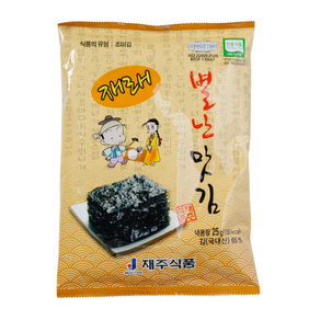 재주식품 재래별난맛김 전장김, 12개, 25g