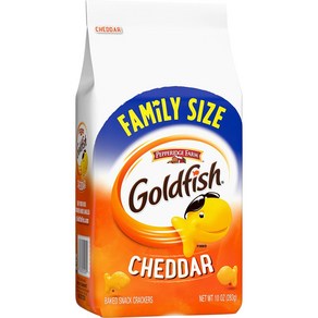 페퍼리지팜 골드 피쉬 체다 크래커 패밀리팩 283g Goldfish Cheddar Crackers Family size