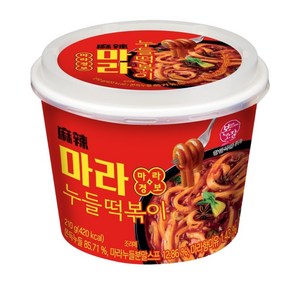 본고장 마라누들떡볶이, 1개, 210g