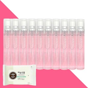 앙쥬 프로페셔널 오데 토일렛 01 페르몬 15ml 10개(+하늘선물 물티슈 10매), 10개