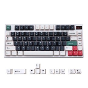 Explodied Keydous NJ81 기계식 키보드 블루투스 5.0 TFT 스크린 핫스왑 RGB 프로그래밍 가능 맥 게이밍, 한개옵션2, 01 A model, 07 Gateon Yellow Po