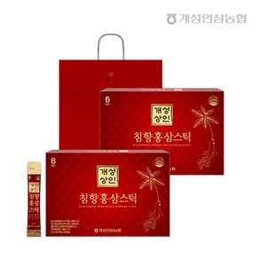 개성상인 침향 홍삼 스틱, 2세트, 300ml