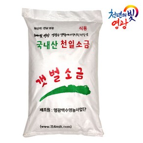 전남천일염 20년산 영광천일염 10kg, 1개