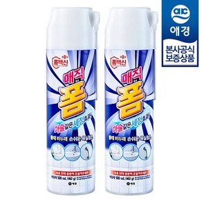 [애경] 랩신 홈백신 욕실청소 매직폼 500ml x2개, 2개