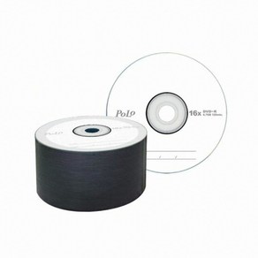 멜로디 POLO DVD-R 4.7GB 16x 벌크 (50장) 공디스크, 선택없음, 1개