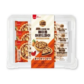 삼립 오븐에 구운 메이플 아몬드 파이(6입/240g)*2박스/무료배송, 240g, 2개