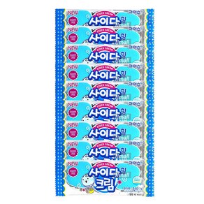 사이다맛 크림, 9개, 13g