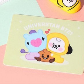 [1+1] 마우스패드 랜덤발송 캐릭터 BT21 초특가 PVC