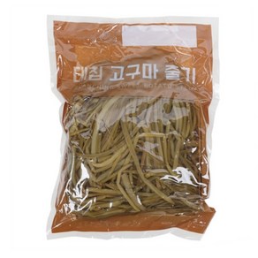 운학무역 데침 고구마 줄기, 3개, 1kg