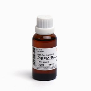 새로핸즈 천연 아로마 에센셜오일 스위트 오렌지오일 30ml, 단품, 1개