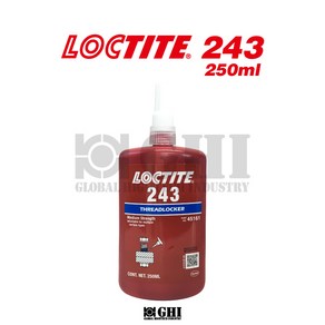 헨켈 록타이트 LOCTITE 243 250ml 나사고정제, 1개