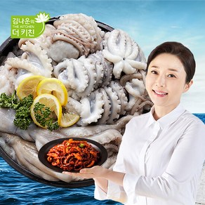 김나운 손질 통낙지 280g x 5팩 (1팩당 5미 총 1.4kg), 5개